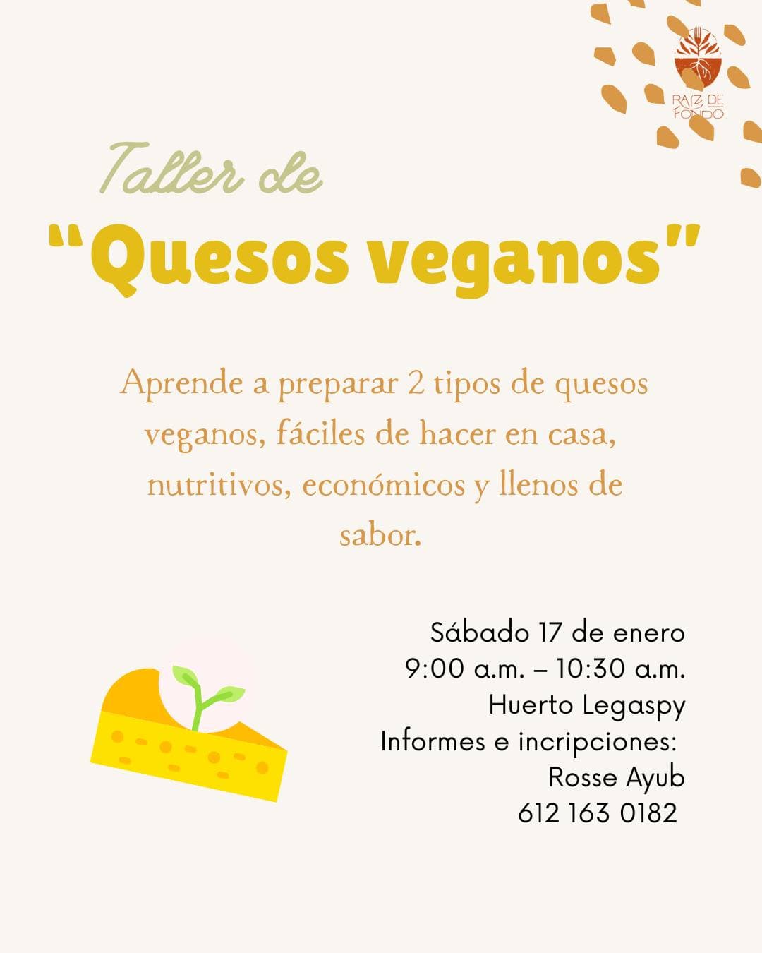 Taller de Quesos Veganos