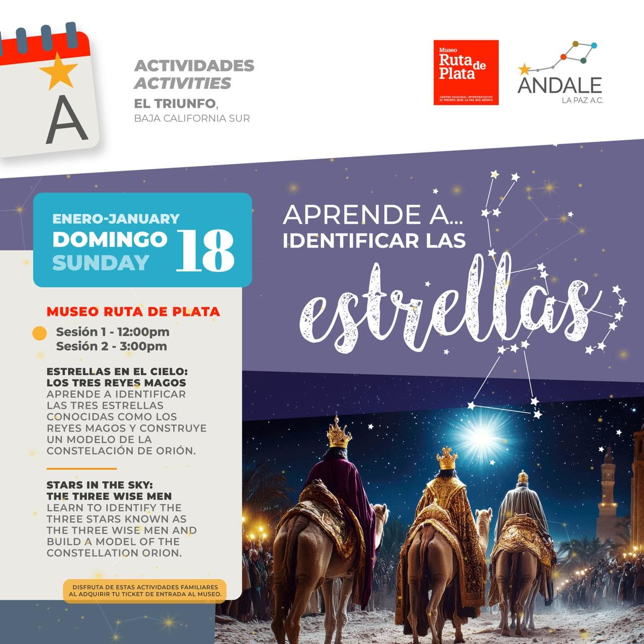 Aprende a identificar las estrellas