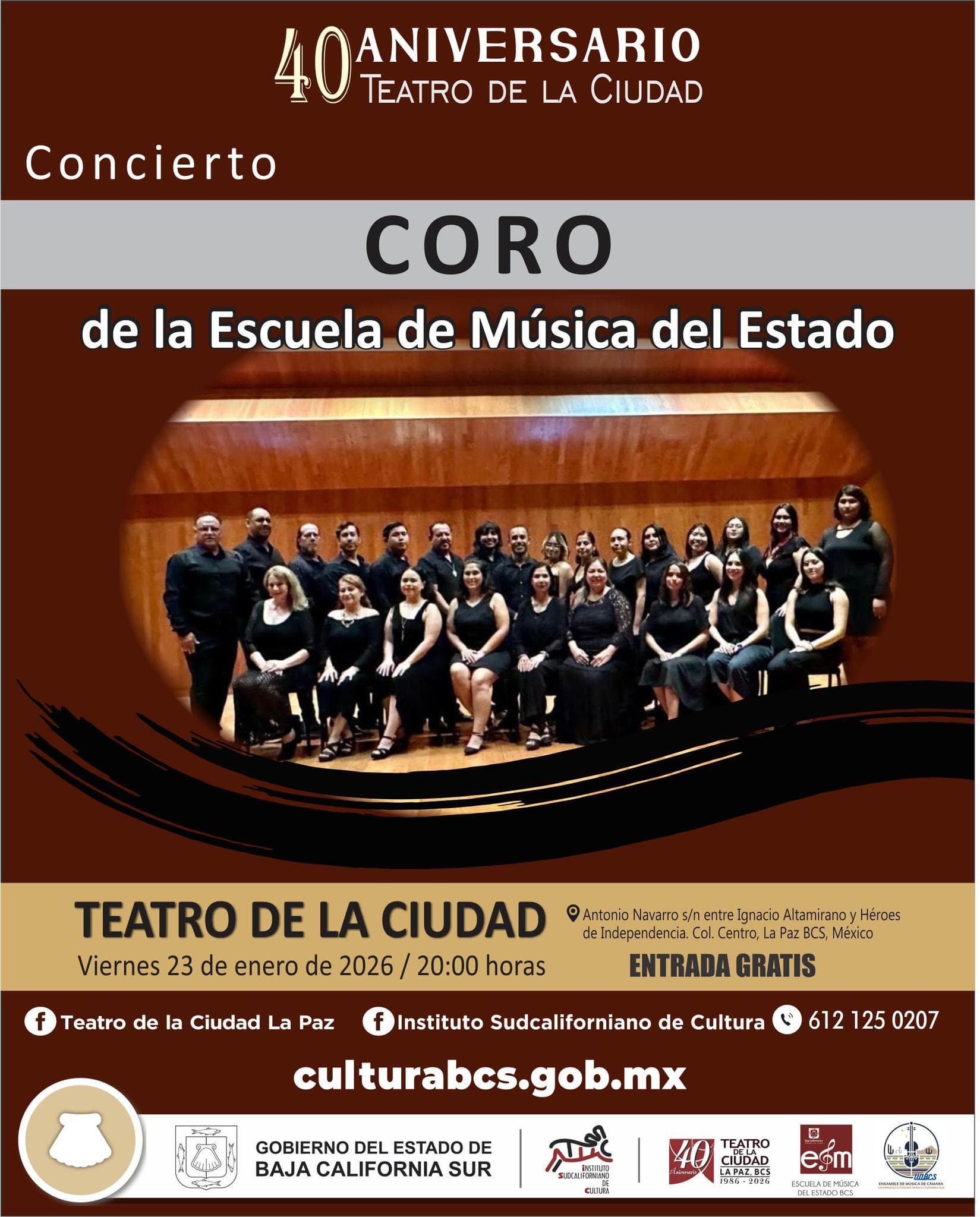 Concierto Coro Escuela de Música del Estado