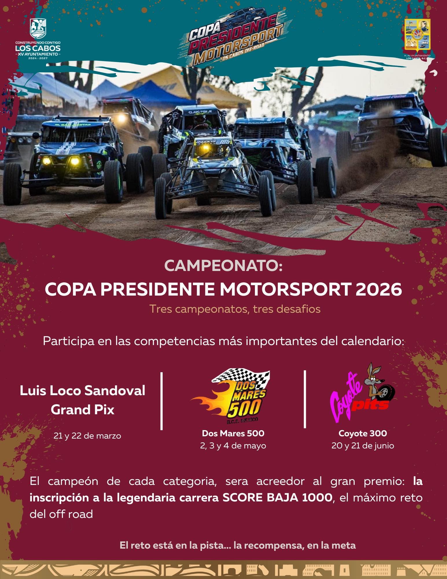 Copa Presidente Motorsport 2026 Off Road