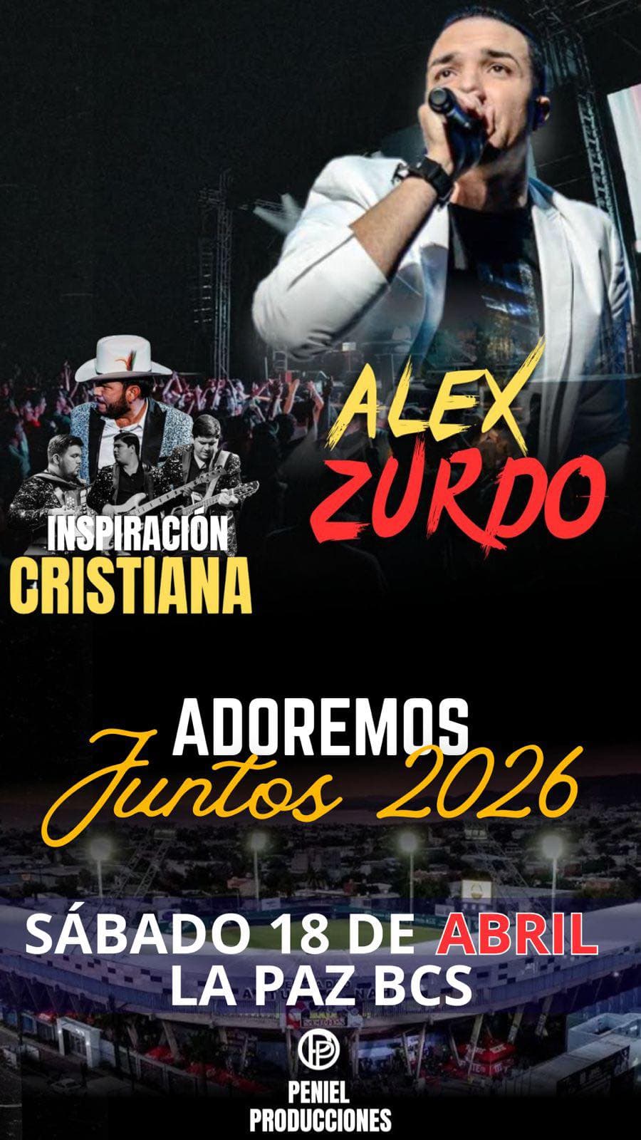 Concierto Alex Zurdo "Adoremos Juntos 2026"