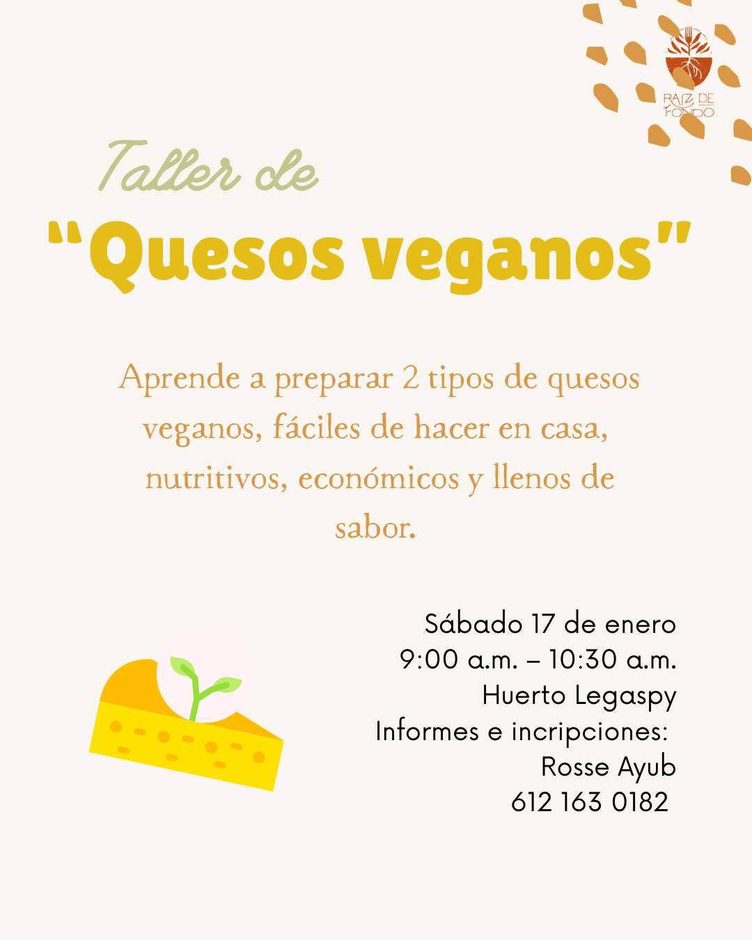 Taller de Quesos Veganos