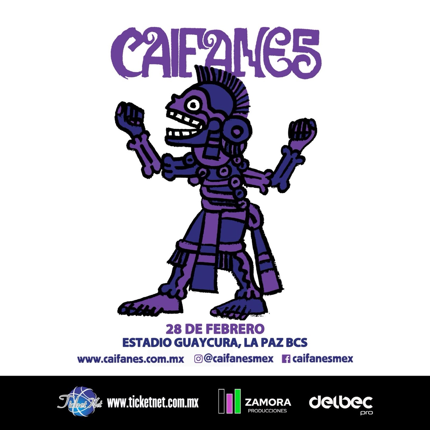 Concierto "Caifanes" en La Paz