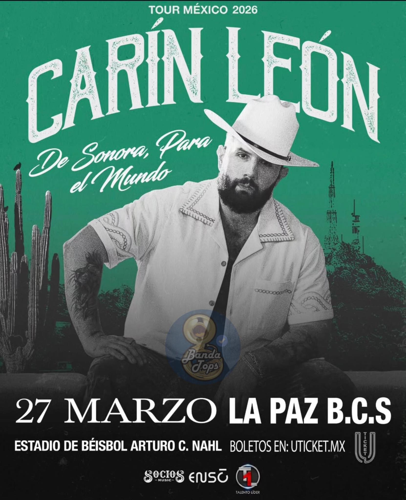 Carín León "Tour México 2026" La Paz