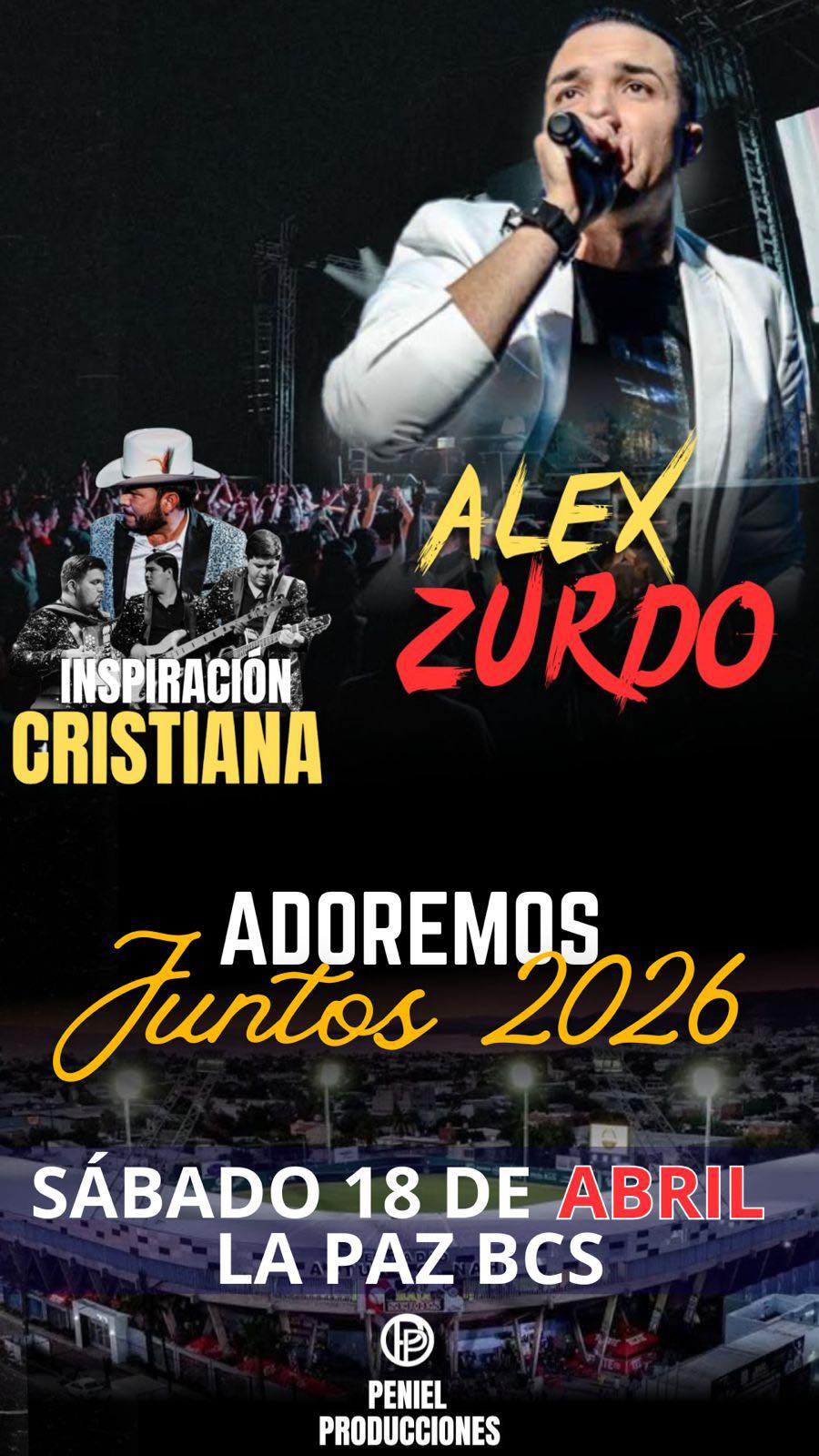 Concierto Alex Zurdo "Adoremos Juntos 2026"